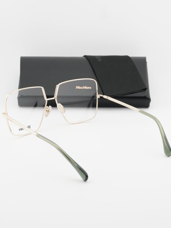 Max Mara MM5120 032 Butterfly Eyeglasses 55mm - Pale Gold main image 9